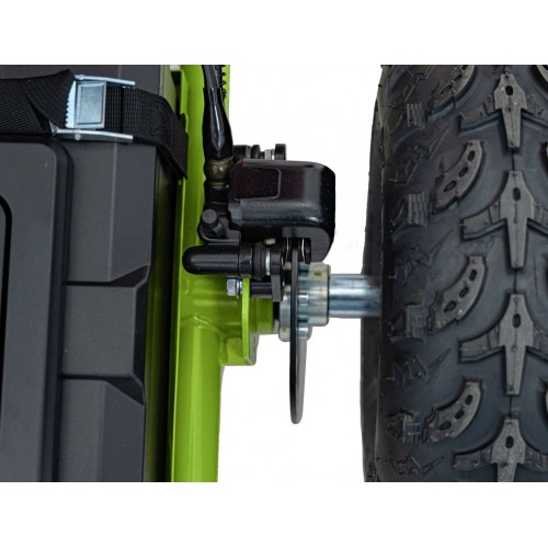 MAIGHTY zelené elektrické motokárové vozidlo