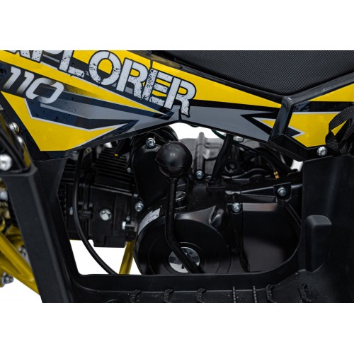 Žltá spaľovacia štvorkolka 110CC EXPLORER
