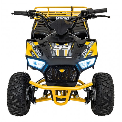 Žltá spaľovacia štvorkolka 110CC EXPLORER