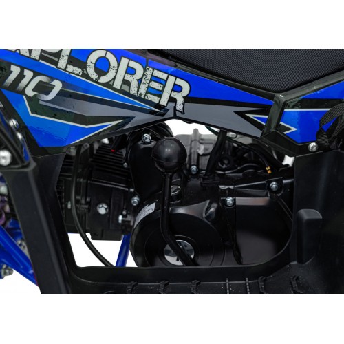 Modré štvorkolkové vozidlo EXPLORER 110CC EXPLORER