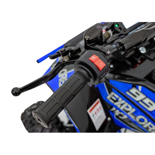 Modré štvorkolkové vozidlo EXPLORER 110CC EXPLORER