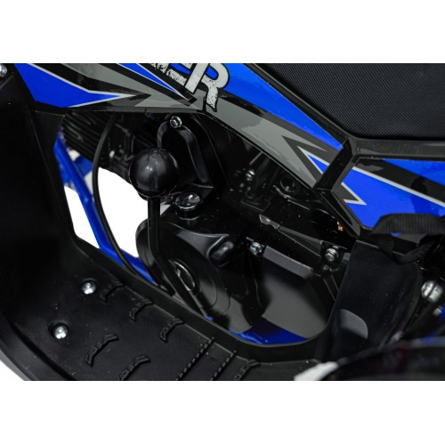 Modré štvorkolkové vozidlo EXPLORER 110CC EXPLORER