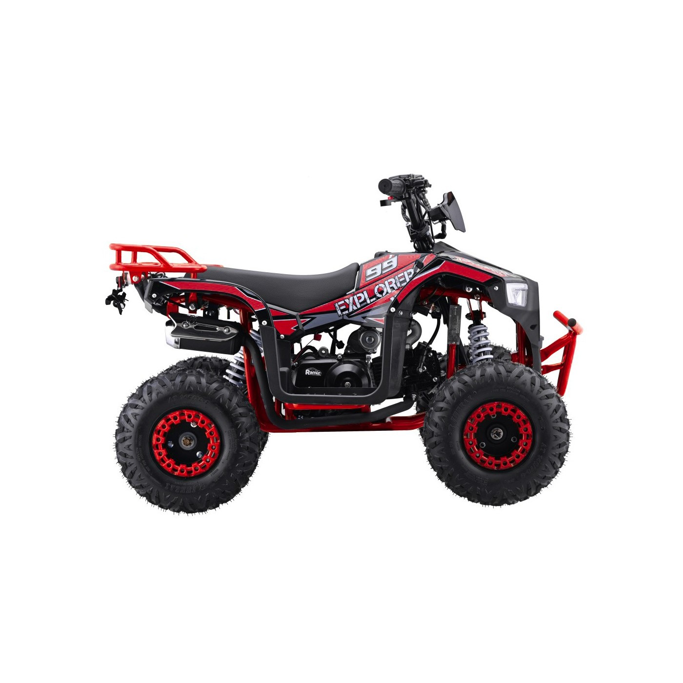 Červená spaľovacia štvorkolka 110CC EXPLORER