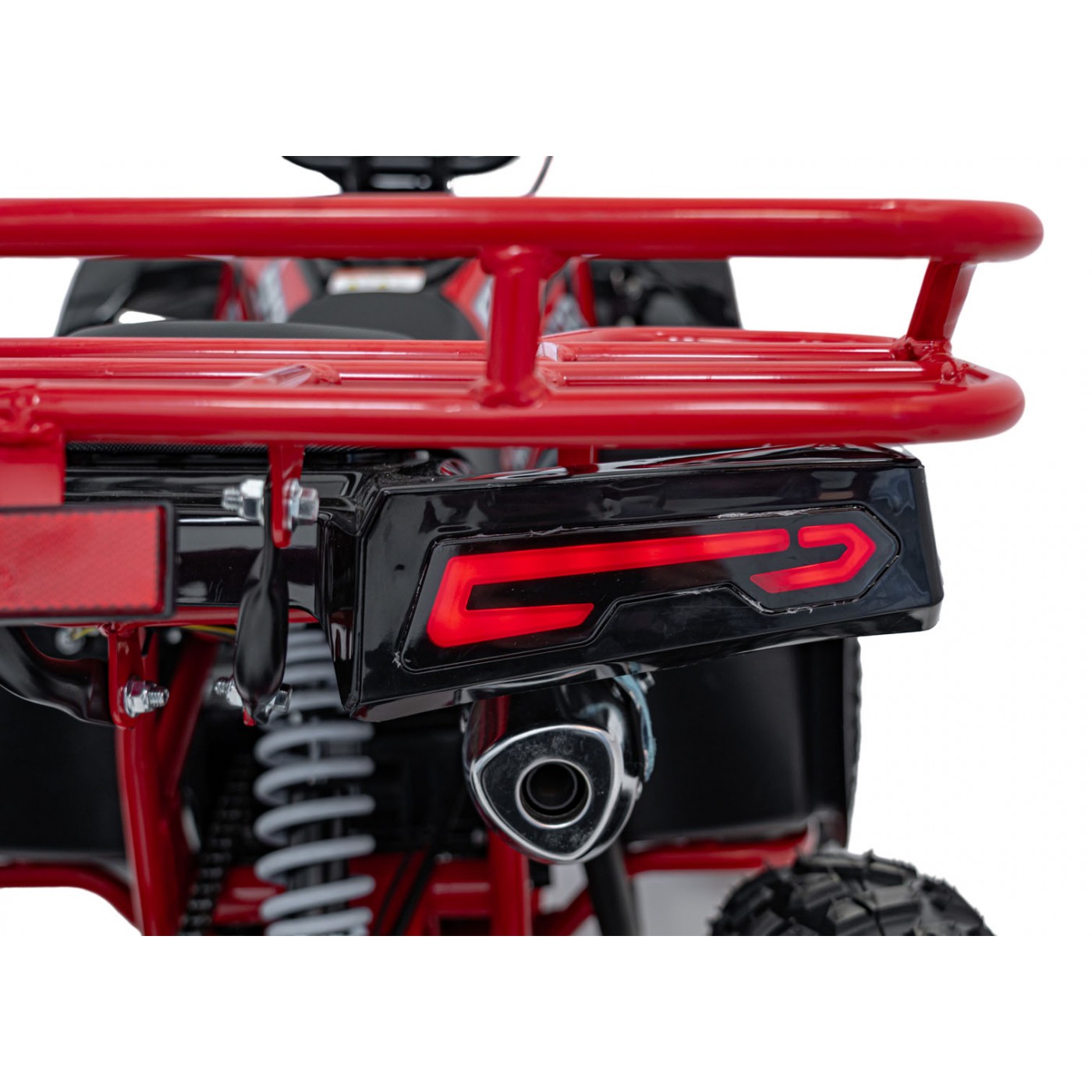 Červená spaľovacia štvorkolka 110CC EXPLORER