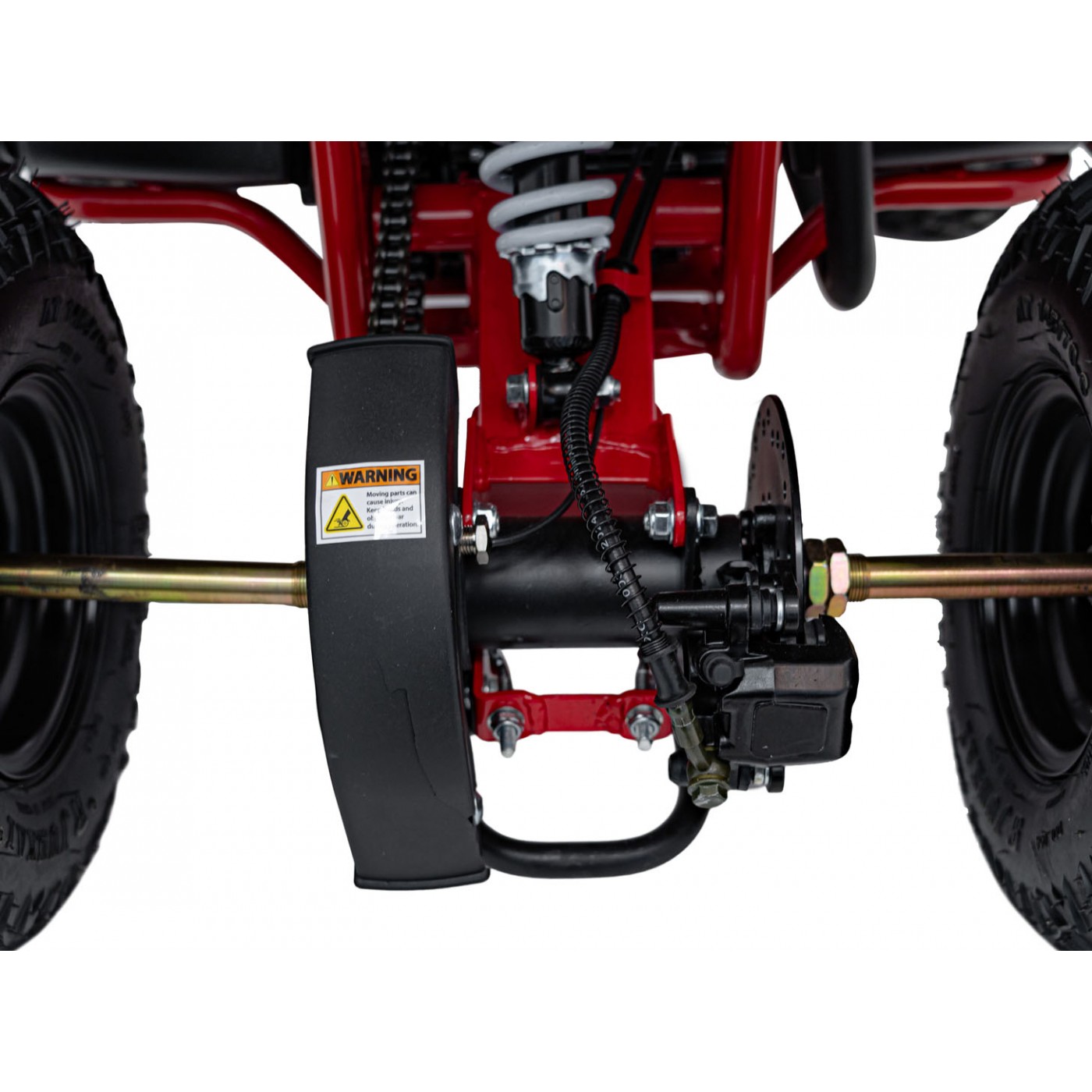 Červená spaľovacia štvorkolka 110CC EXPLORER