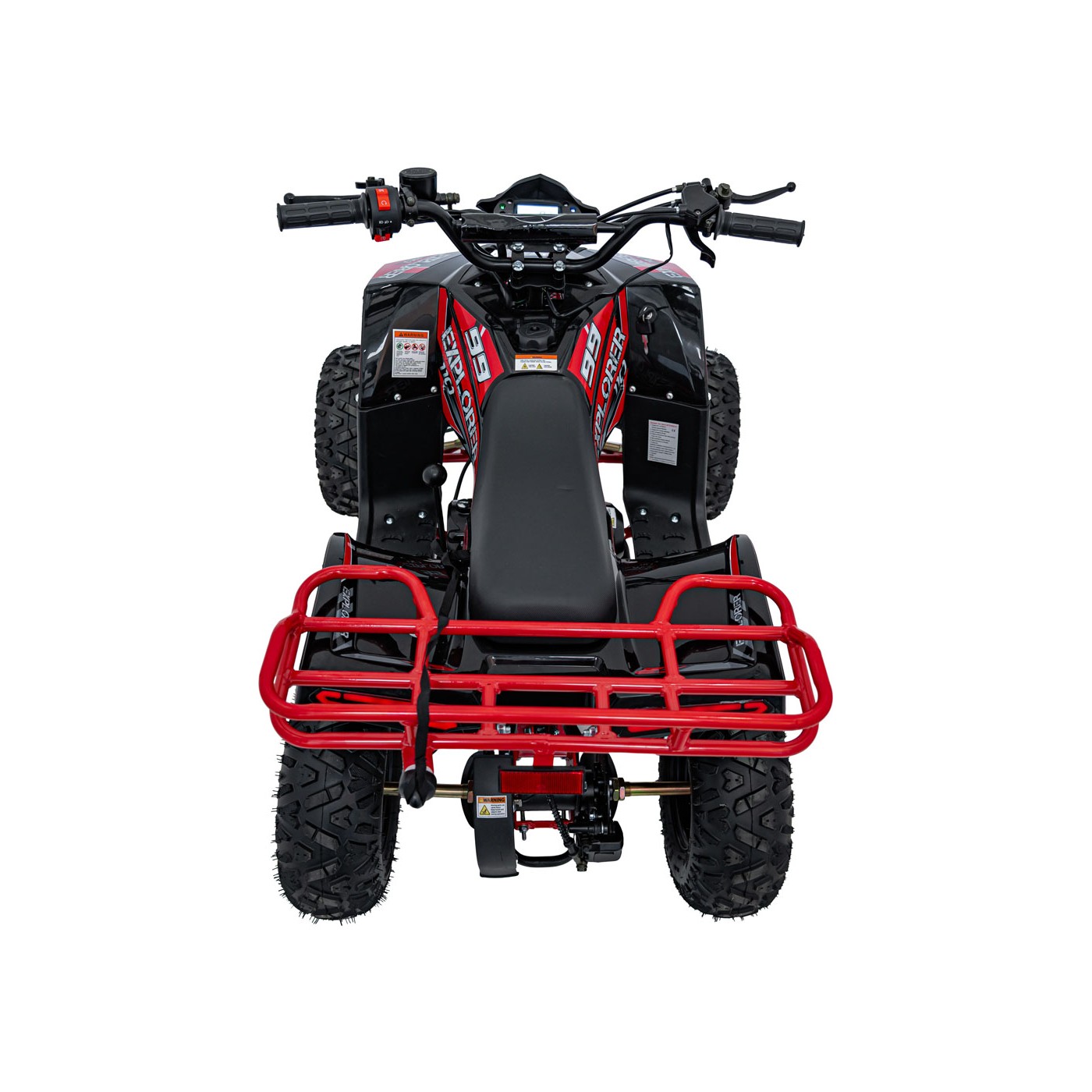 Červená spaľovacia štvorkolka 110CC EXPLORER