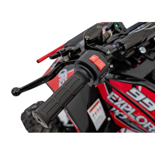 Červená spaľovacia štvorkolka 110CC EXPLORER