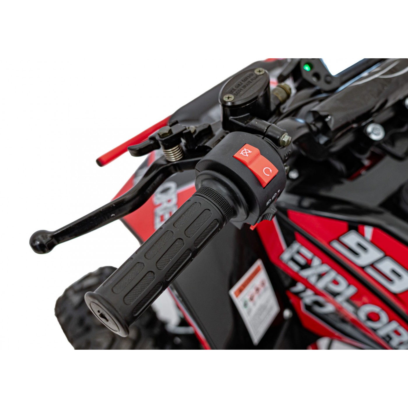 Červená spaľovacia štvorkolka 110CC EXPLORER