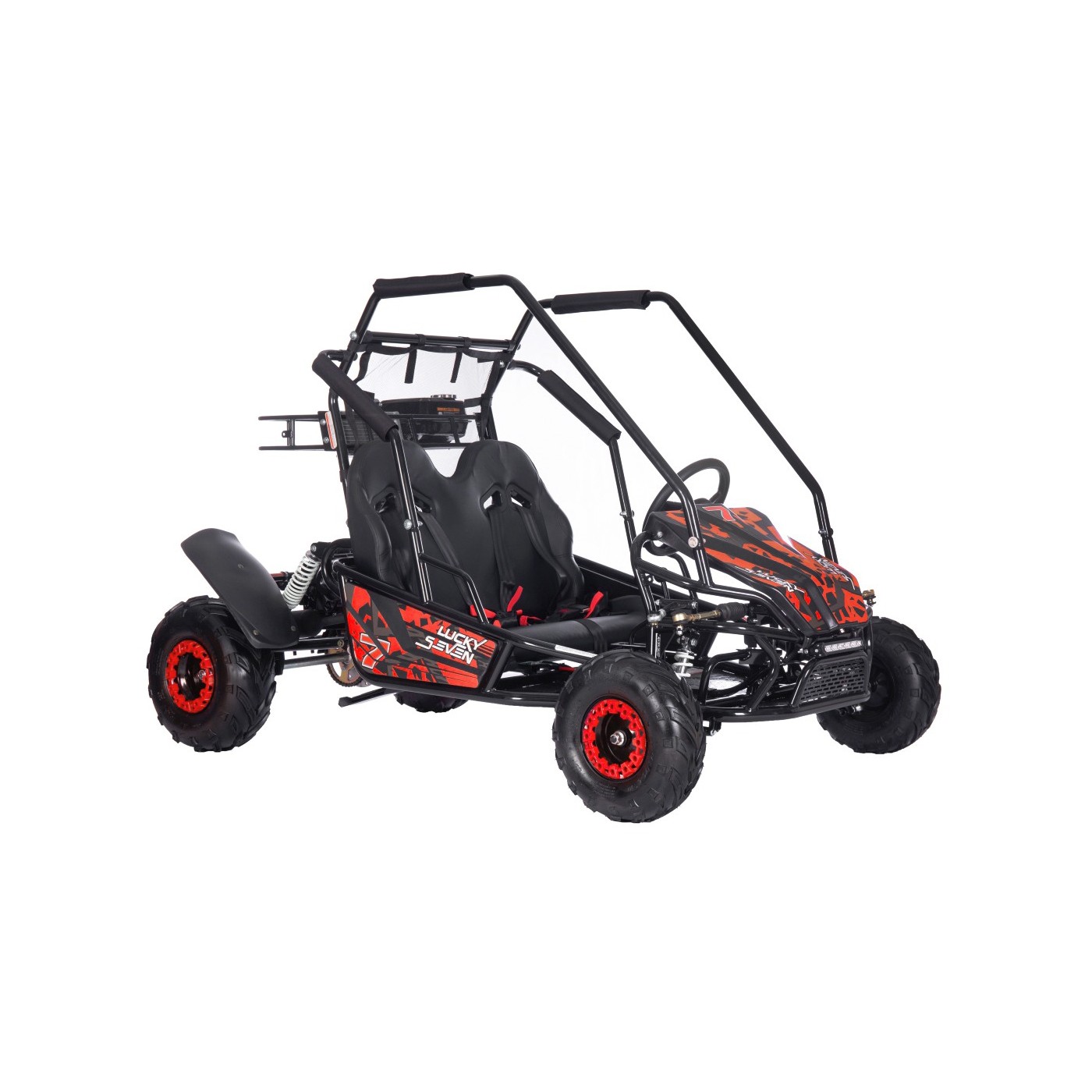 BUGGY Spaľovacie vozidlo LUCKY SEVEN LIFT Red