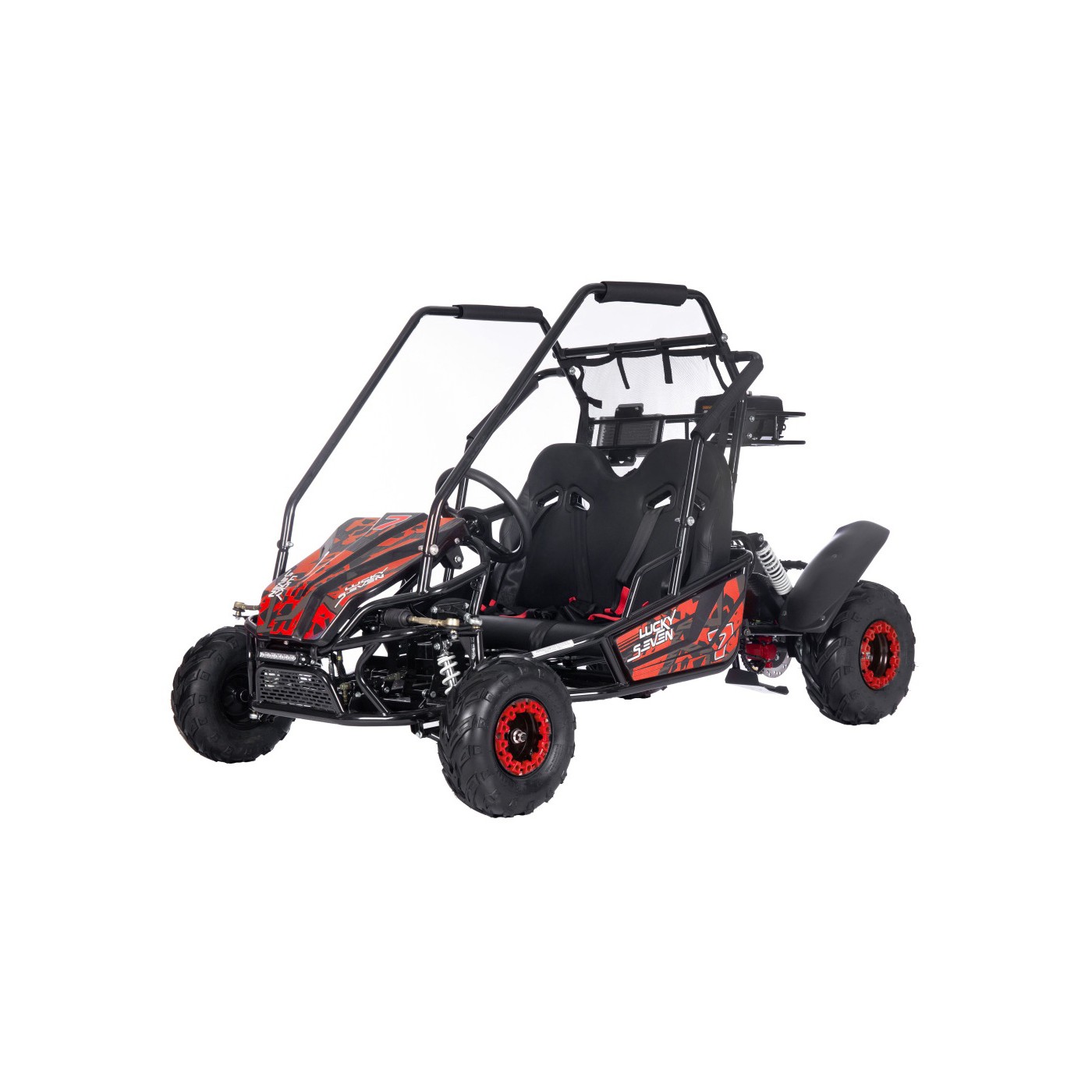 BUGGY Spaľovacie vozidlo LUCKY SEVEN LIFT Red