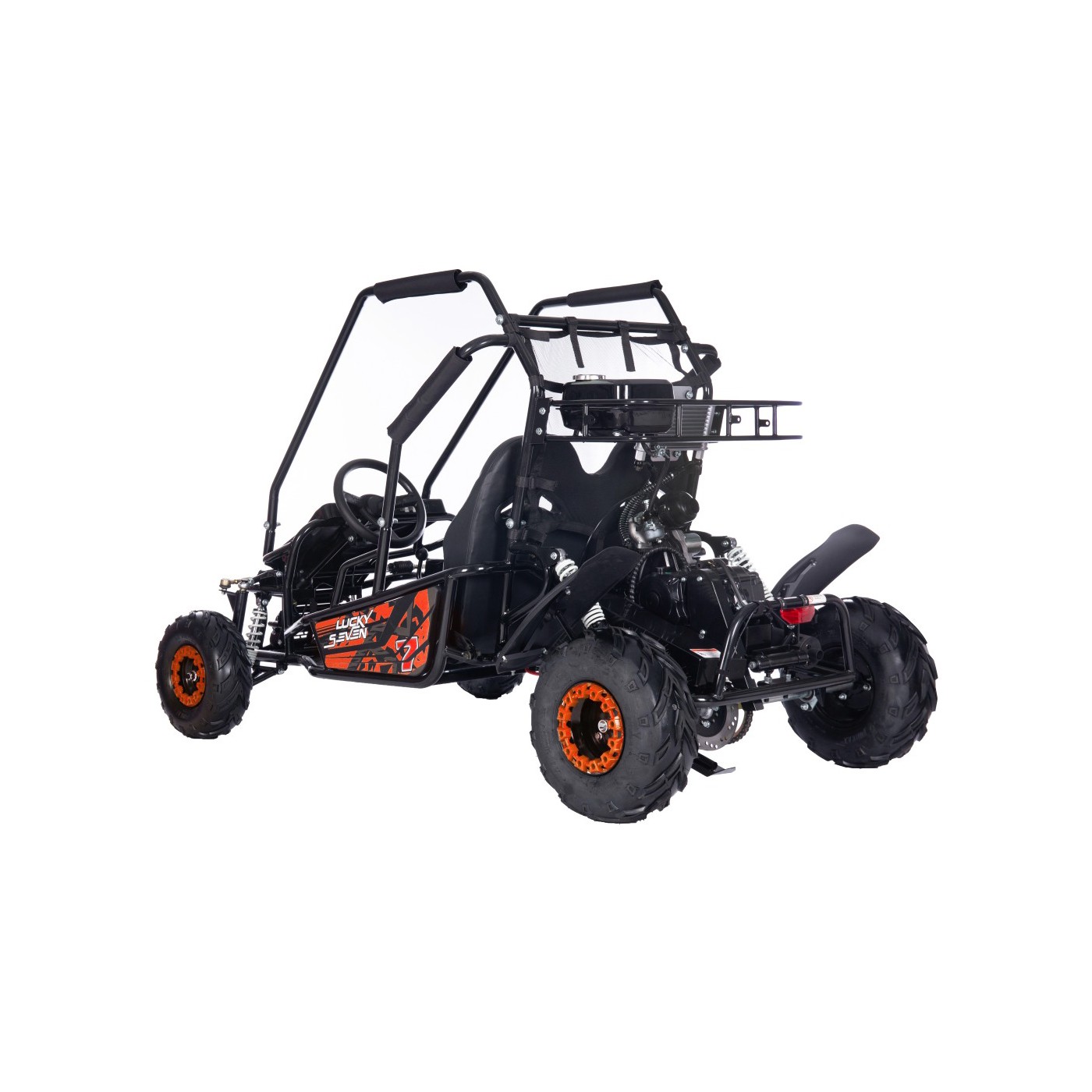 Vozidlo BUGGY Benzín LUCKY SEVEN LIFT Orange