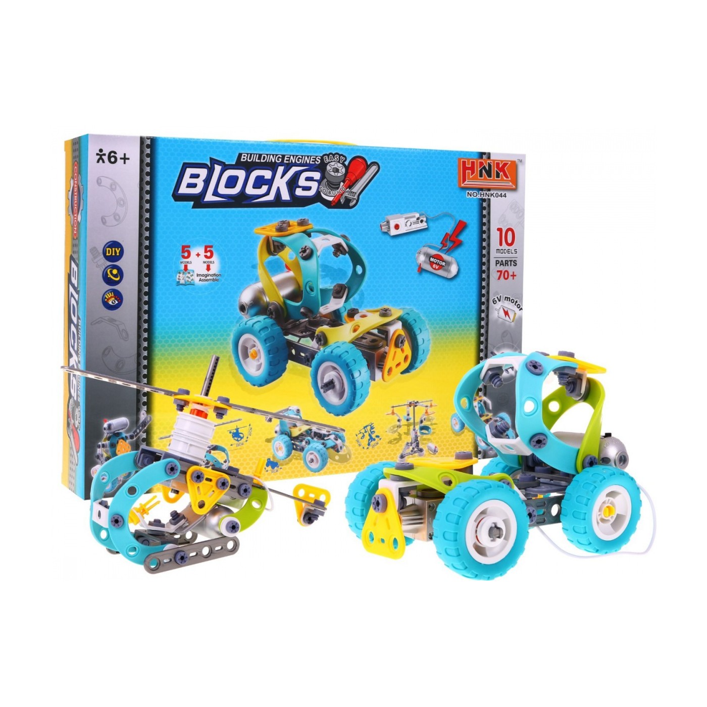 Stavebnica Vozidlá Motor 100 dielov