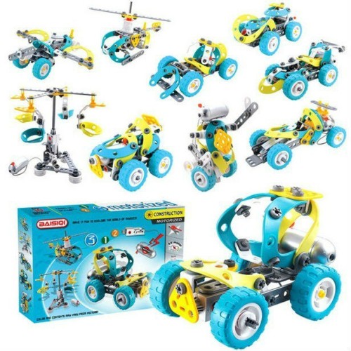 Stavebnica Vozidlá Motor 100 dielov