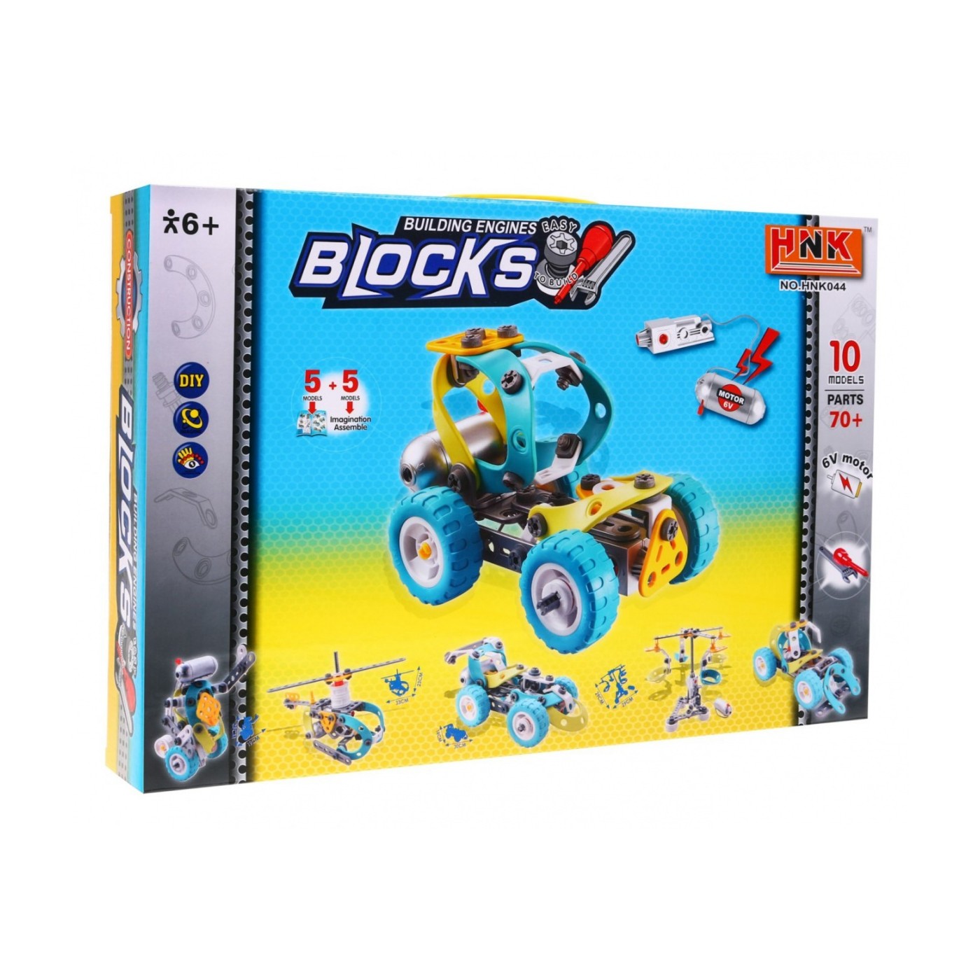 Stavebnica Vozidlá Motor 100 dielov