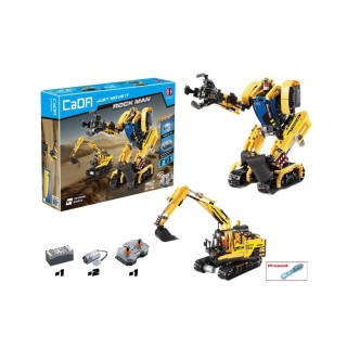 Stavebnica R/C 2v1 Robot Bager EE