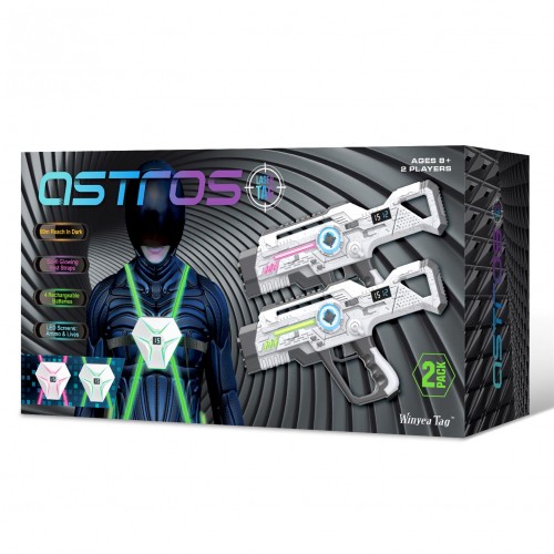 Súprava laserových zbraní + vesty