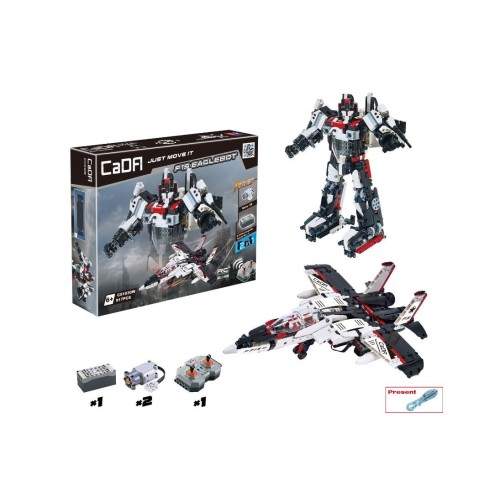 Staebnica R/C 2v1 Robot Lietadlo EE