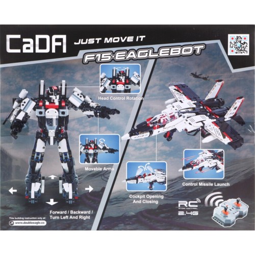 Staebnica R/C 2v1 Robot Lietadlo EE