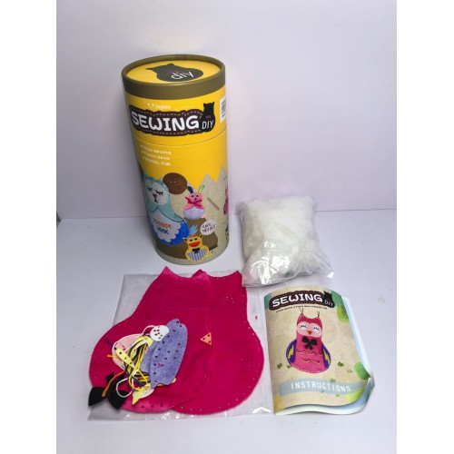 Urob si sám šiť plyšovú hračku sova