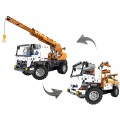 Stavebnica CaDA 838 ks. Diaľkovo ovládaný Žeriav + Ťahač 2v1 pre deti 6+