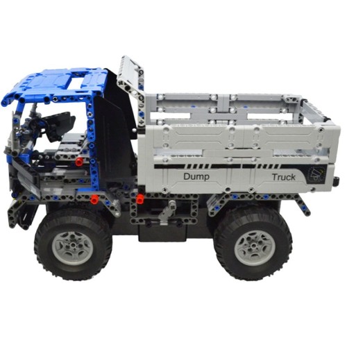 Stavebnica CaDA 638 ks. Diaľkovo ovládaná vyklápačka pre deti 6+ Stavebné vozidlo