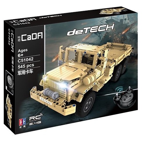 Stavebnica R/C Autíčko Vojenské nákladné EE