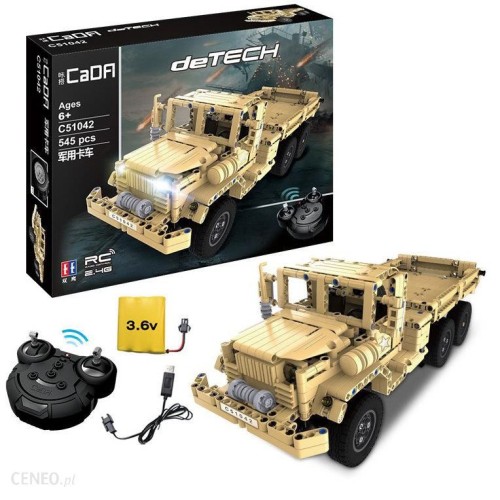 Stavebnica R/C Autíčko Vojenské nákladné EE