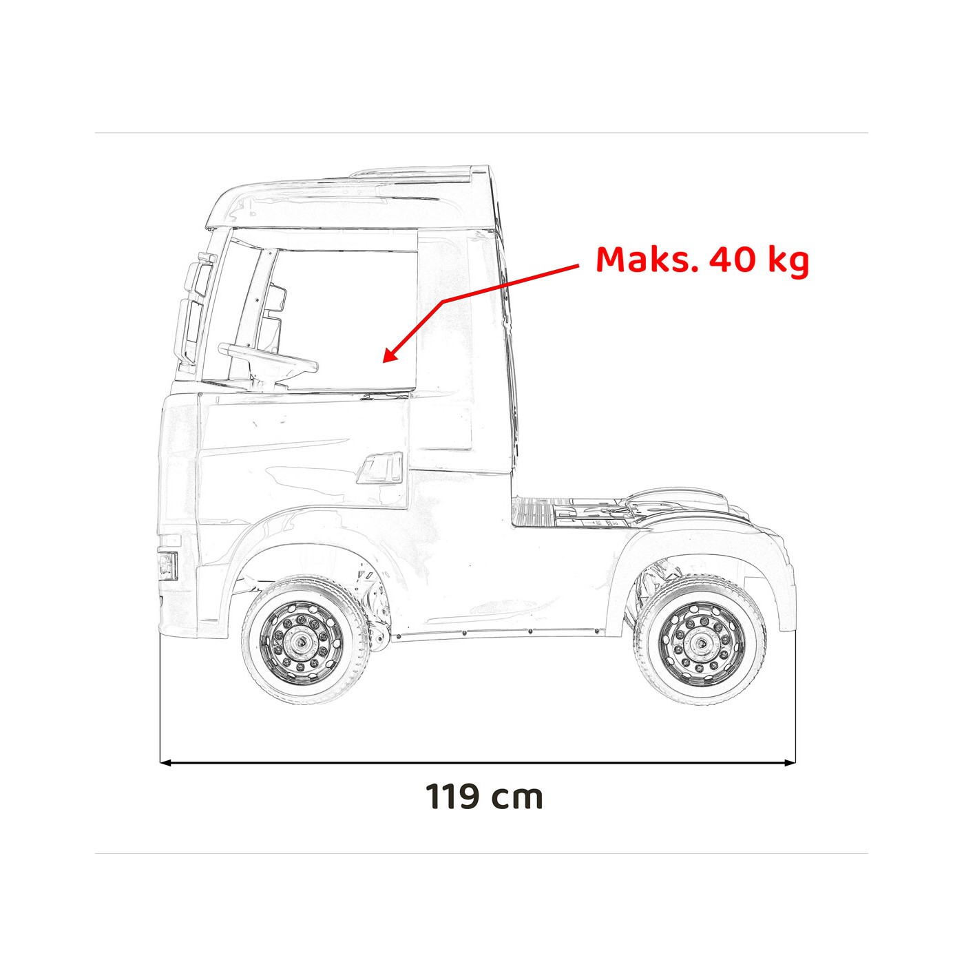 Vozidlo Scania R-SERIE Black