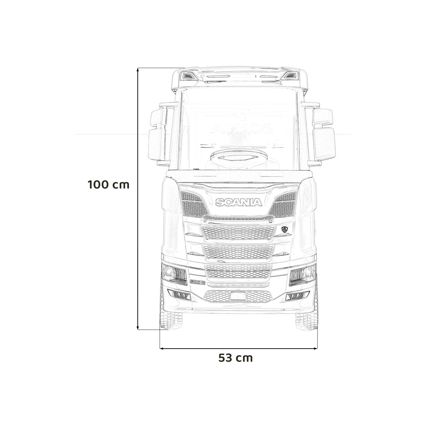 Vozidlo Scania R-SERIE Black