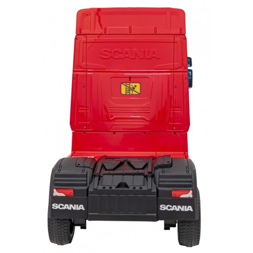 Červené vozidlo Scania R-SERIE