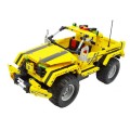 Stavebnica CaDA 514 ks. Diaľkovo ovládané terénne vozidlá 2v1 pre deti 6+