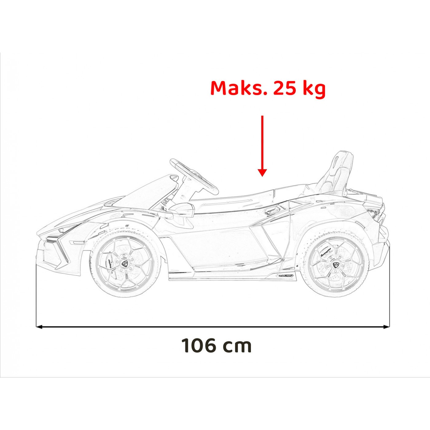 Vozidlo Lamborghini Revuelto Grey