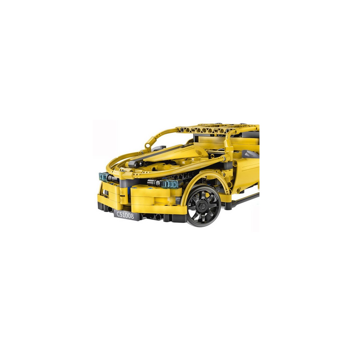 Stavebnica CaDA 419 ks. Diaľkovo ovládané športové auto pre deti 6+