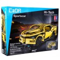 Stavebnica CaDA 419 ks. Diaľkovo ovládané športové auto pre deti 6+
