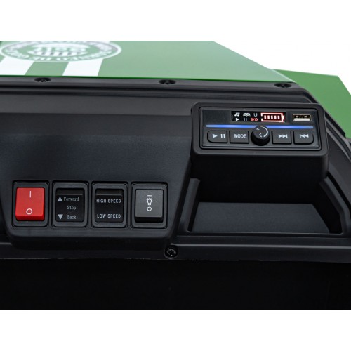 Šampión 4-miestne buginy, zelené