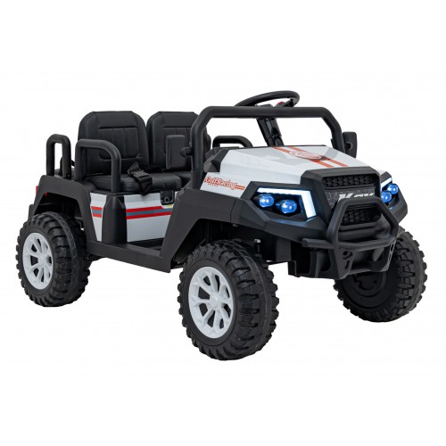 Champion 4-miestne buggy vozidlo, biela