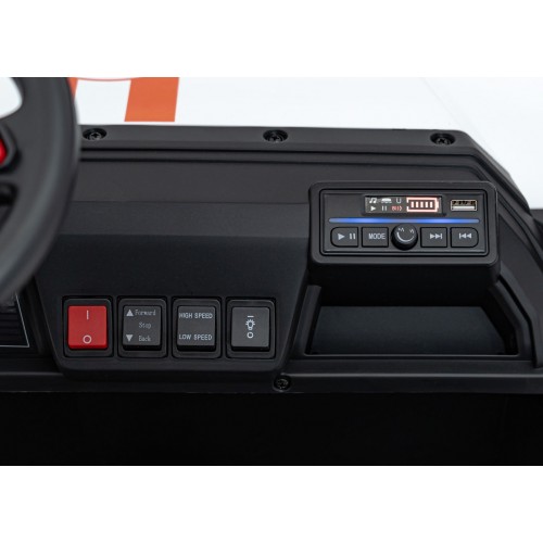 Champion 4-miestne buggy vozidlo, biela