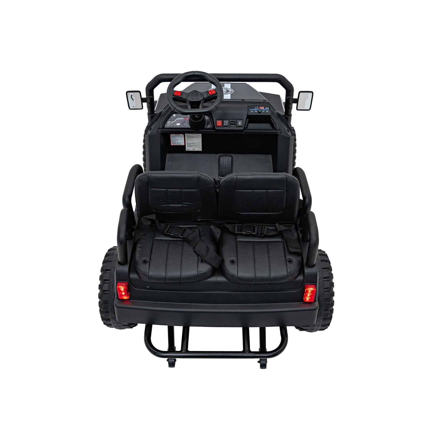 Šampión 4-miestne buginy čierne