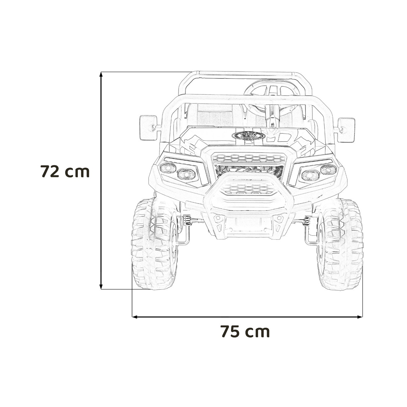 Champion Pick-Up Vehicle Black