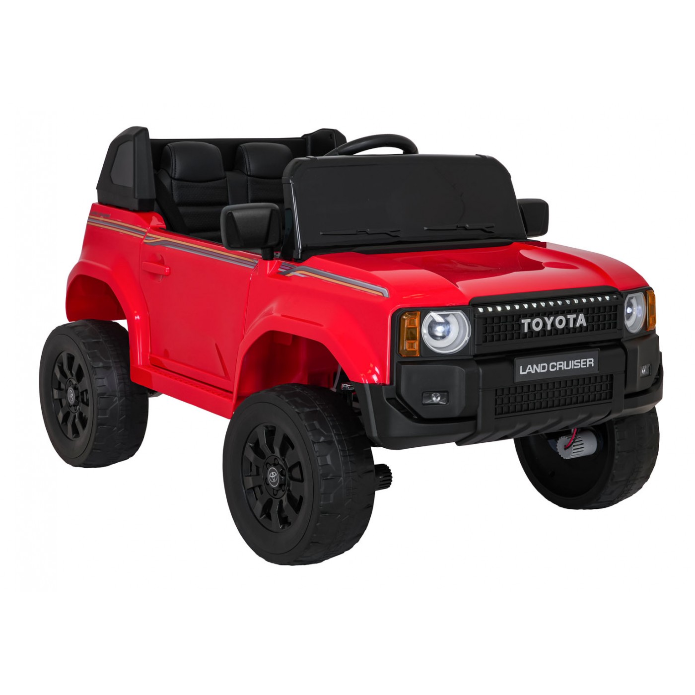 Vozidlo Toyota Land Cruiser PRADO červené