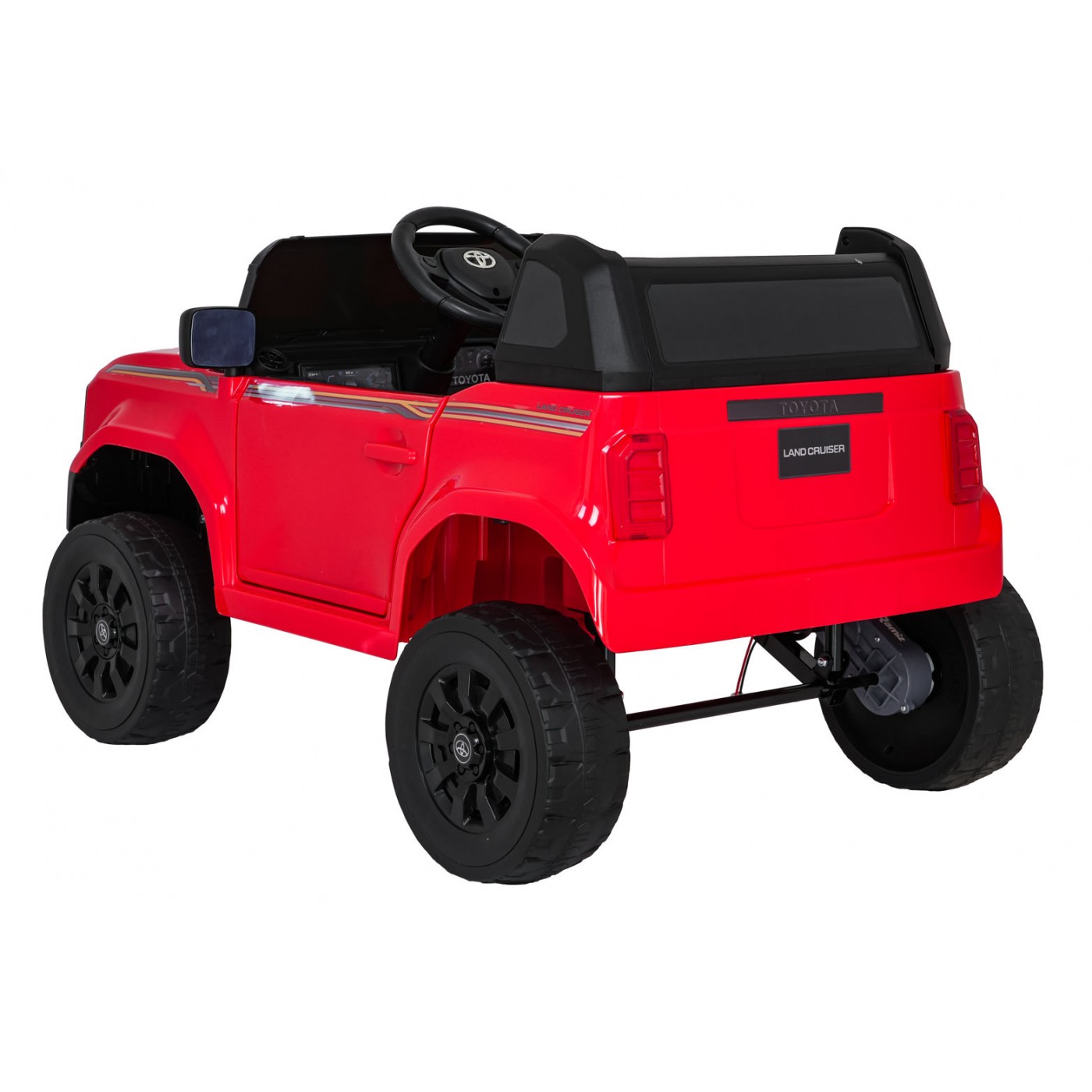 Vozidlo Toyota Land Cruiser PRADO červené