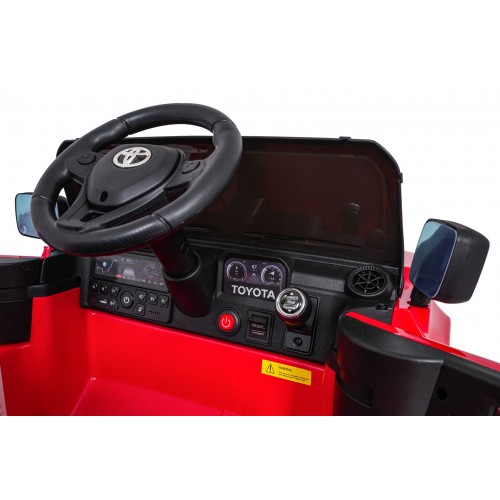 Vozidlo Toyota Land Cruiser PRADO červené