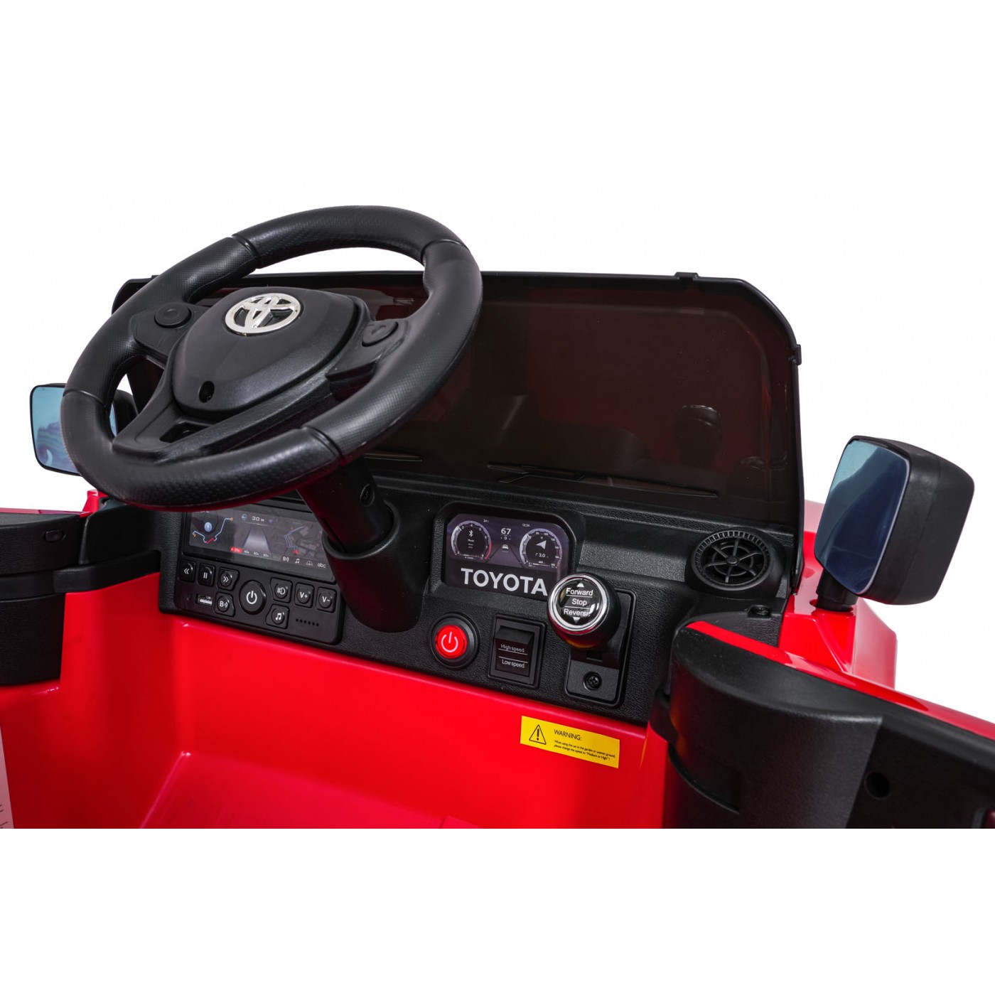 Vozidlo Toyota Land Cruiser PRADO červené