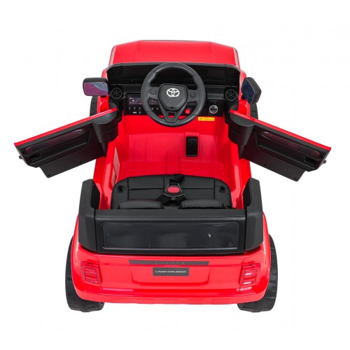 Vozidlo Toyota Land Cruiser PRADO červené