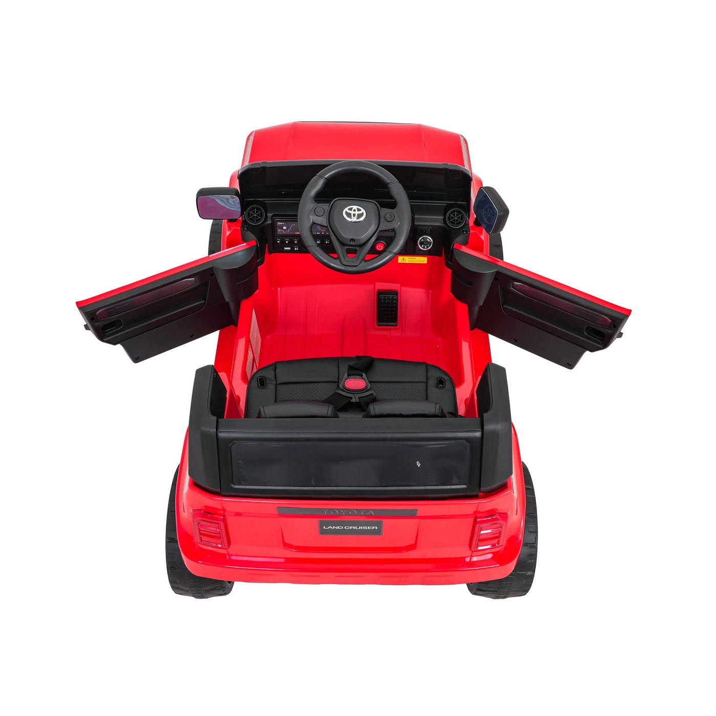 Vozidlo Toyota Land Cruiser PRADO červené