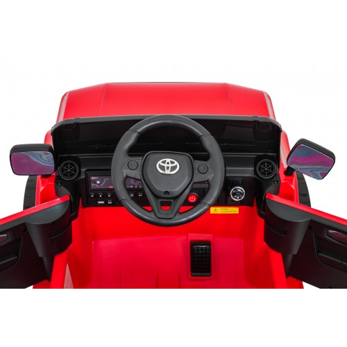 Vozidlo Toyota Land Cruiser PRADO červené