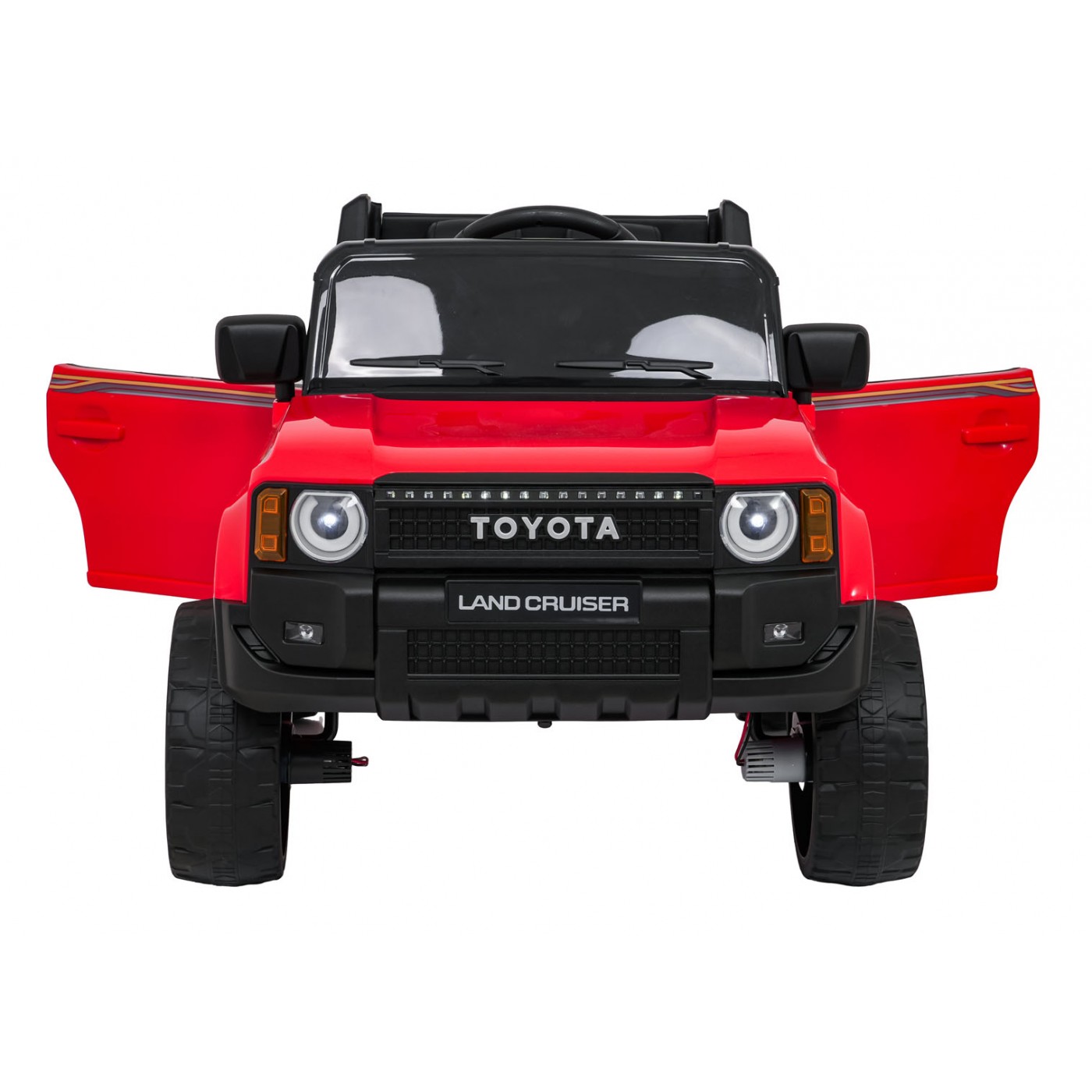 Vozidlo Toyota Land Cruiser PRADO červené