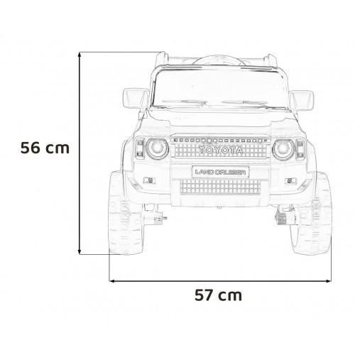 Vozidlo Toyota Land Cruiser PRADO Black