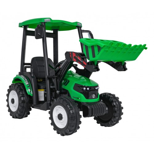 MEGA D68 ťahač so zeleným prívesom