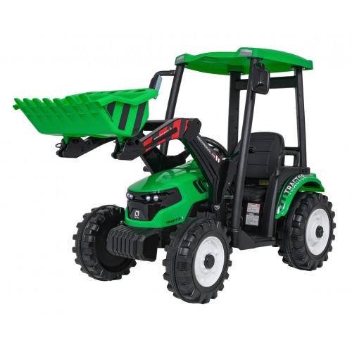 MEGA D68 ťahač so zeleným prívesom